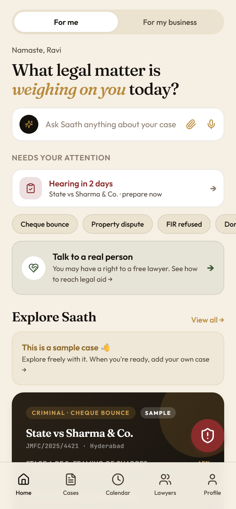 Saath app